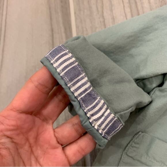 Baby b’Gosh Sage Green Button Down Light Jacket - Picture 9 of 10